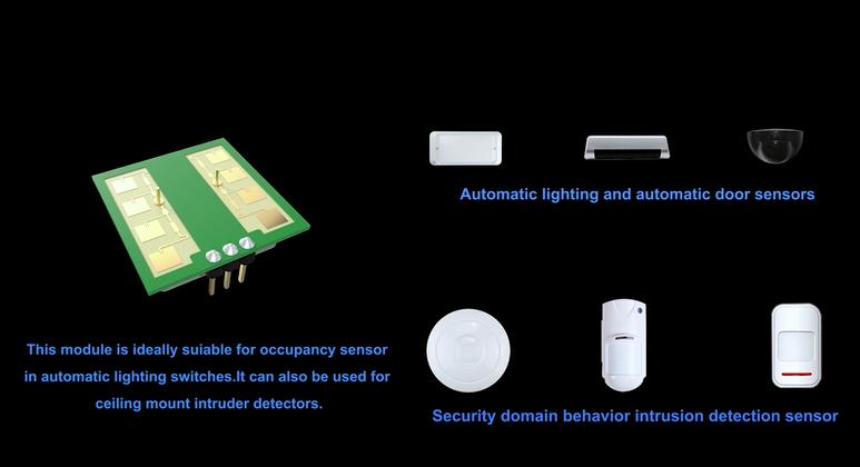 Cảm biến lò vi sóng có độ chính xác cao để phát hiện thông minh --- PD-V21